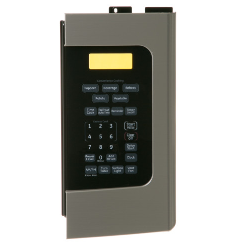 MICROWAVE CONTROL PANEL - BLACK & STAINLESS STEEL