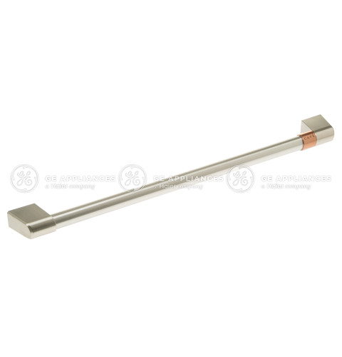 Brushed Stainless Steel Range Handle with Cafe Band - 27