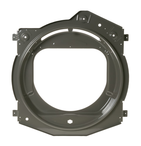 Dryer front drum support