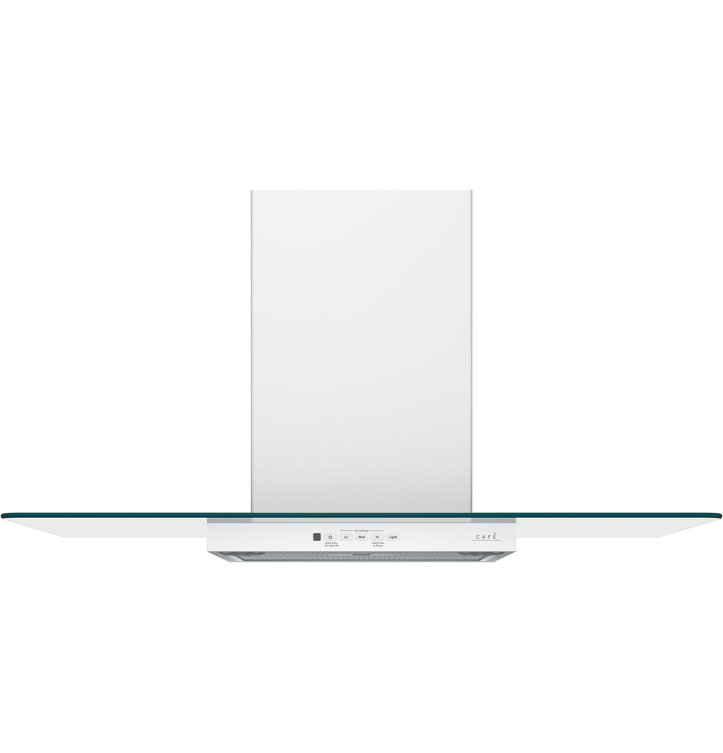 Cafe Café™ 36" Wall-Mount Glass Canopy Chimney Hood