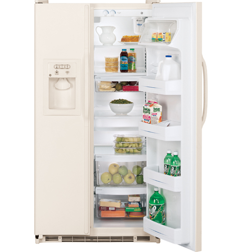 GE®  22.0 Cu. Ft. Side-By-Side Refrigerator with Dispenser