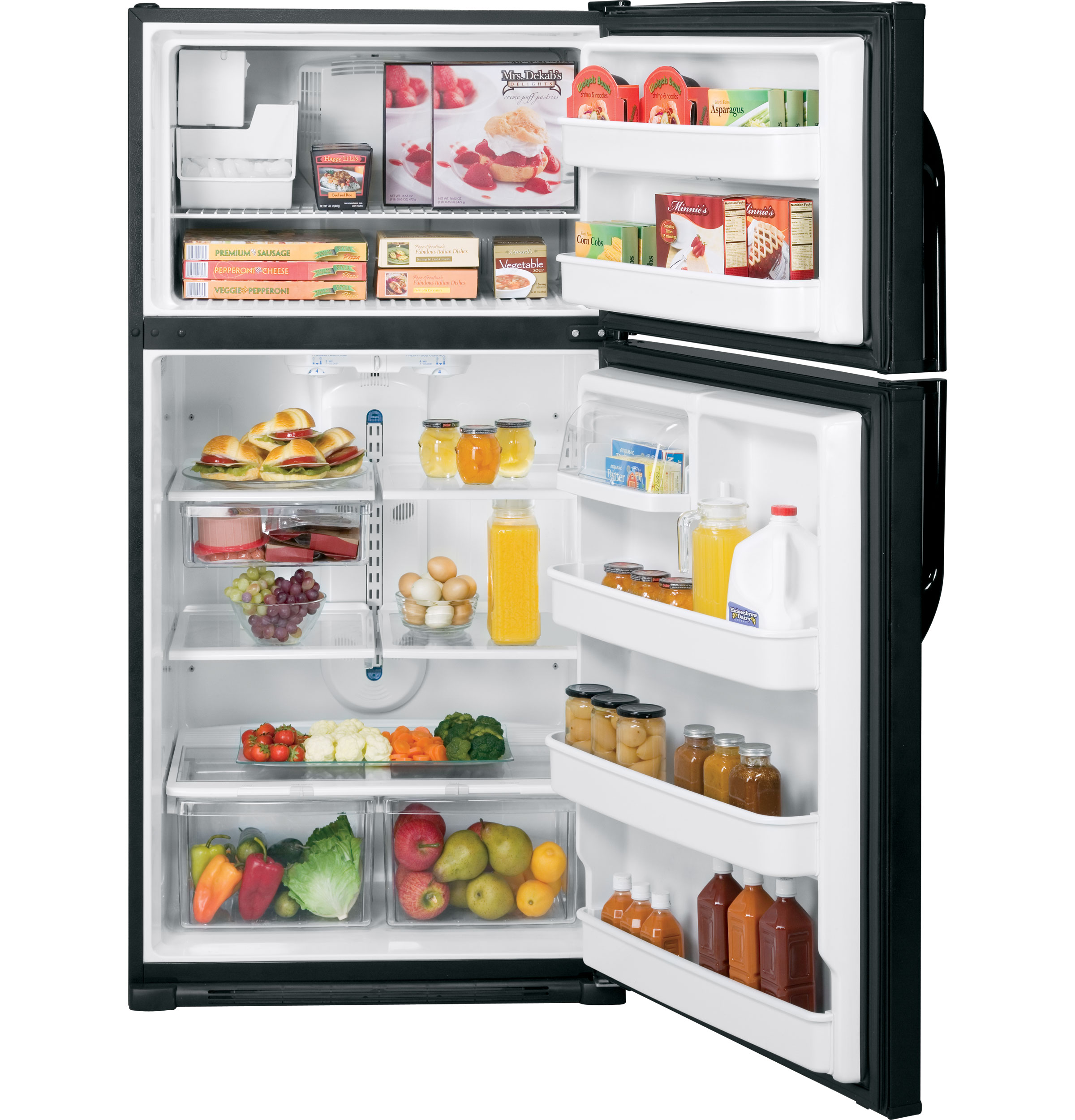 GE® 21.0 Cu. Ft. Top-Freezer Refrigerator