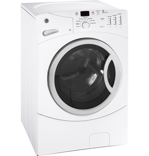 GE® ENERGY STAR® 3.8 IEC Cu. Ft. King-size Capacity Frontload Washer with Stainless Steel Basket