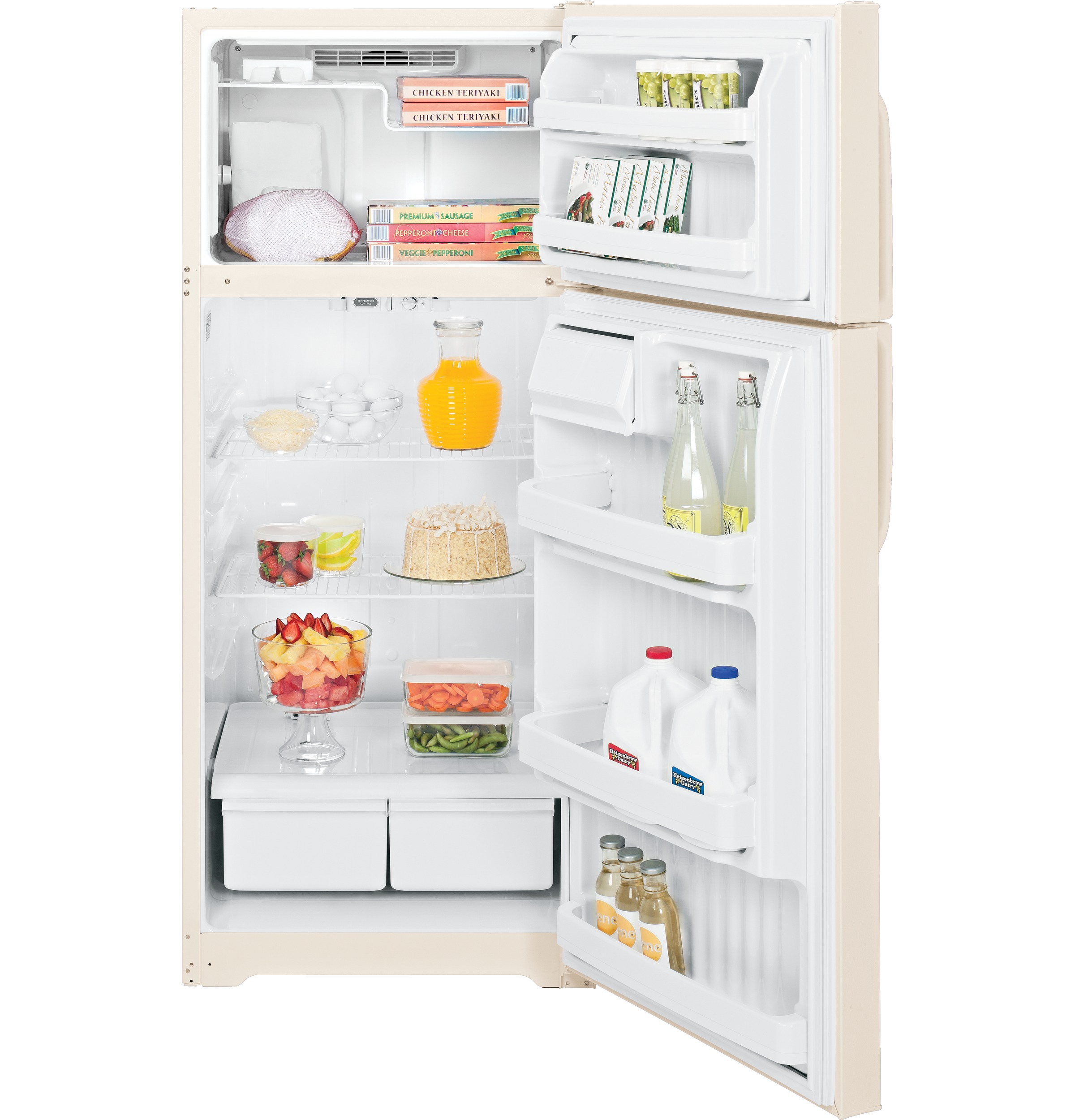 GE® ENERGY STAR® 18.1 Cu. Ft. Top-Freezer Refrigerator
