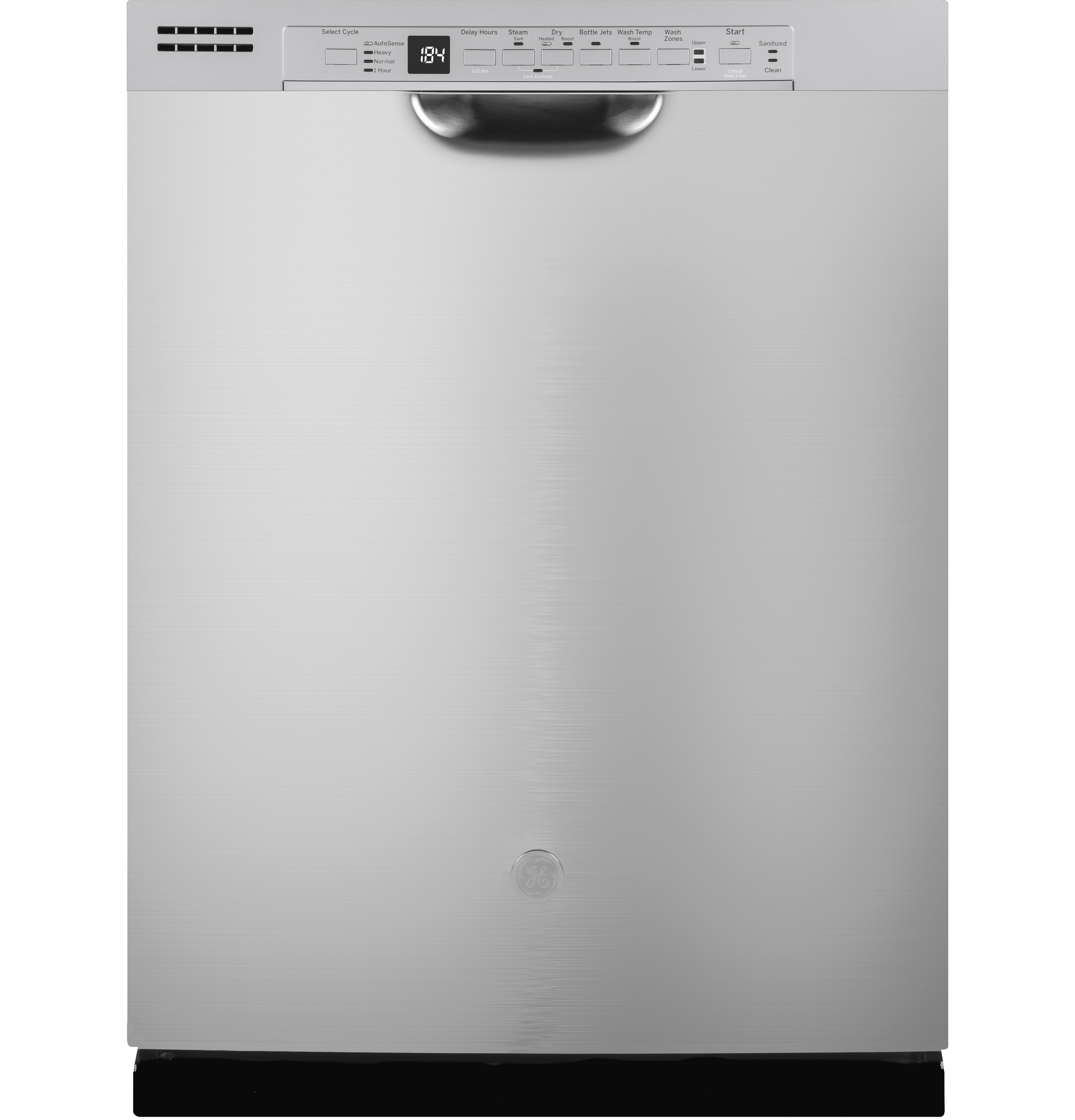 GE® ENERGY STAR® Front Control with Plastic Interior Dishwasher with Sanitize Cycle & Dry Boost