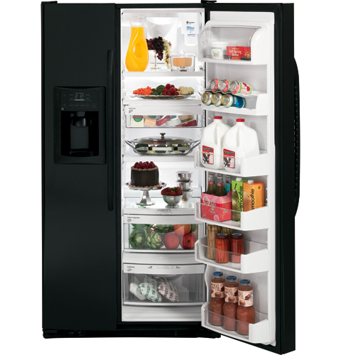 GE® 25.4 Cu. Ft. Side-By-Side Refrigerator with Dispenser