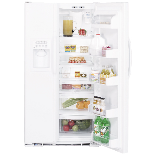 GE® 25.4 Cu. Ft. Side-By-Side Refrigerator