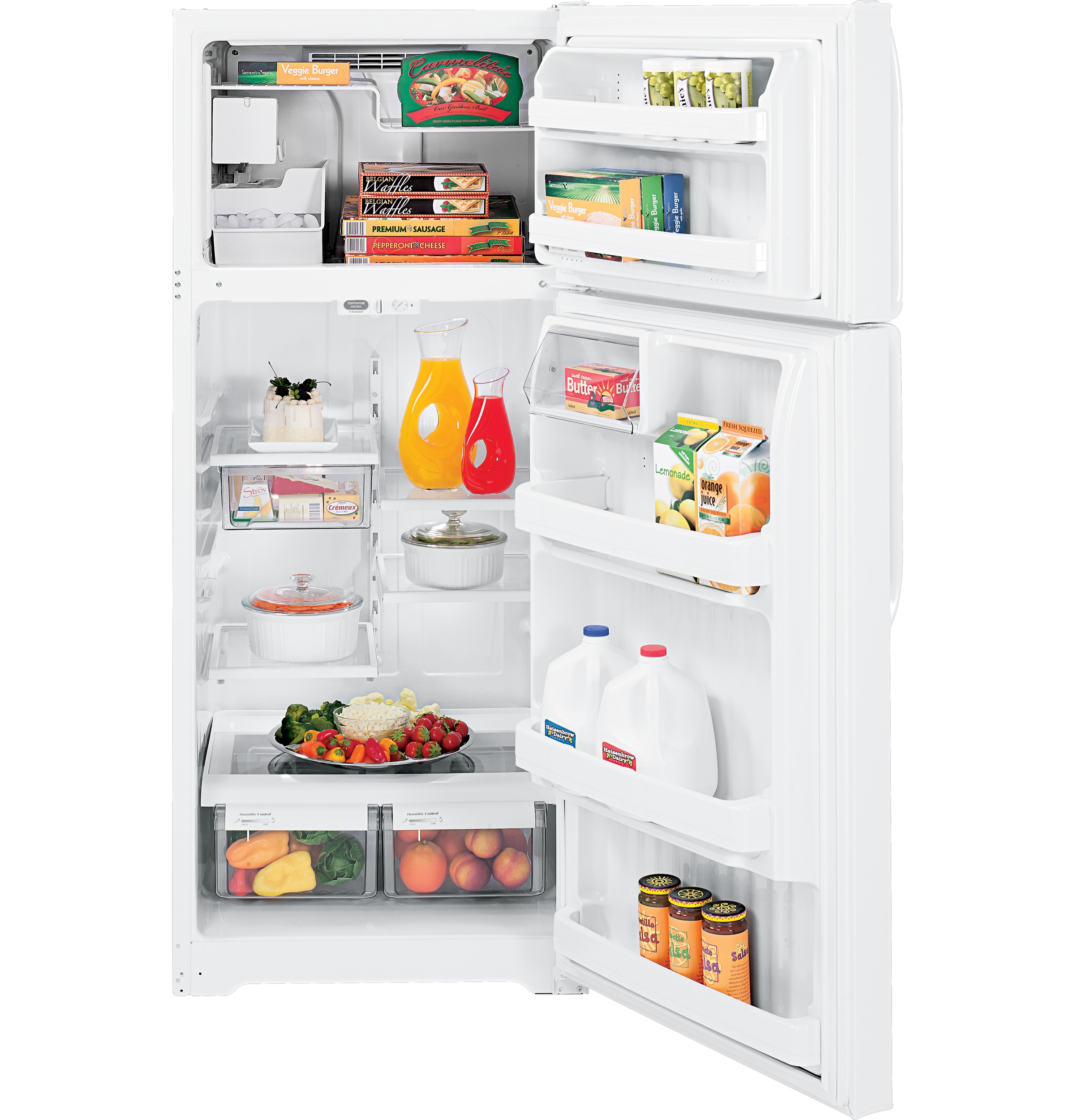GE® ENERGY STAR® 18.1 Cu. Ft. Top-Freezer Refrigerator