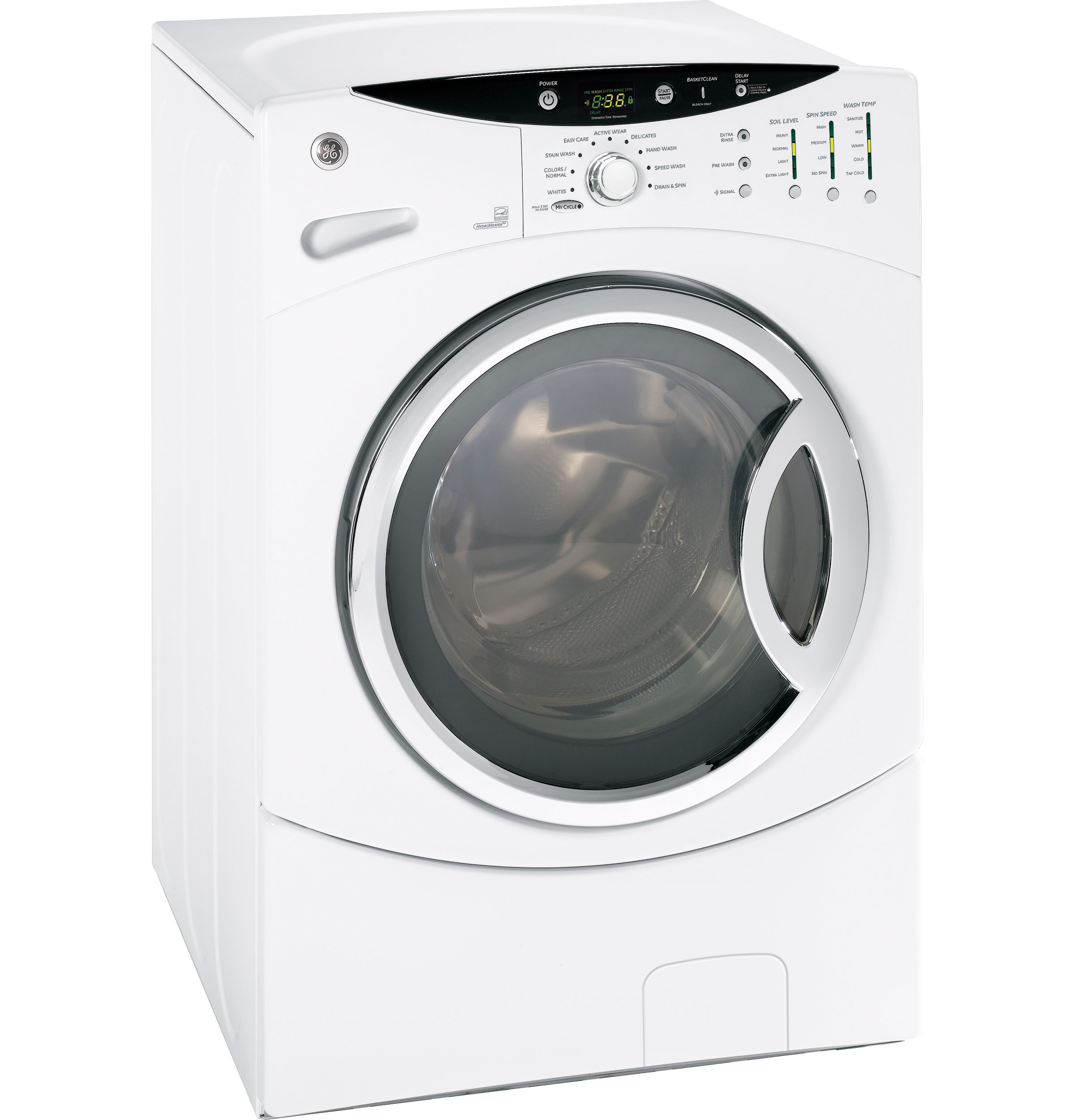 GE® ENERGY STAR® 3.5 DOE Cu. Ft. Capacity Frontload Washer with Stainless Steel Basket