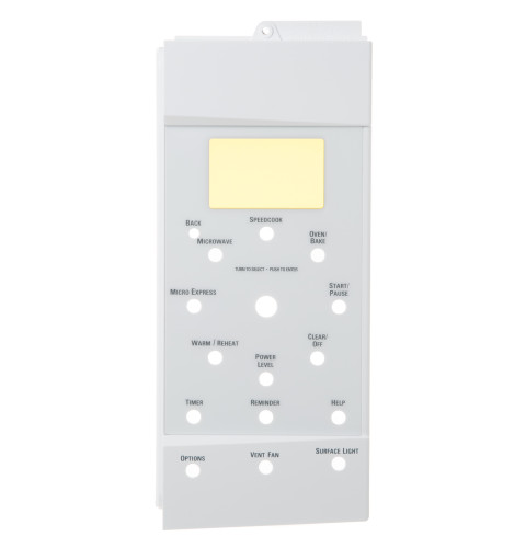 MICROWAVE CONTROL PANEL - WHITE