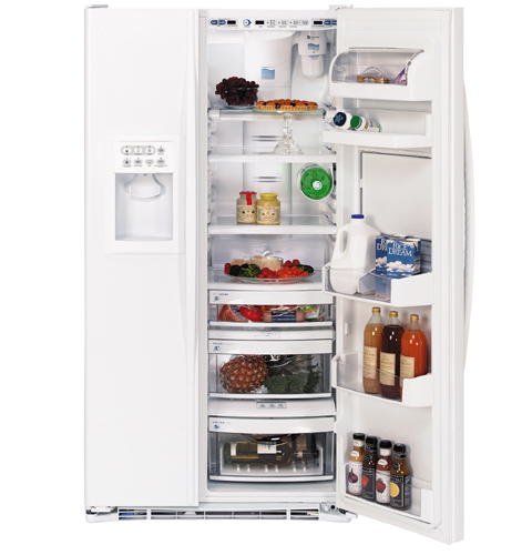 GE Profile Arctica CustomStyle™ Side-By-Side Refrigerator