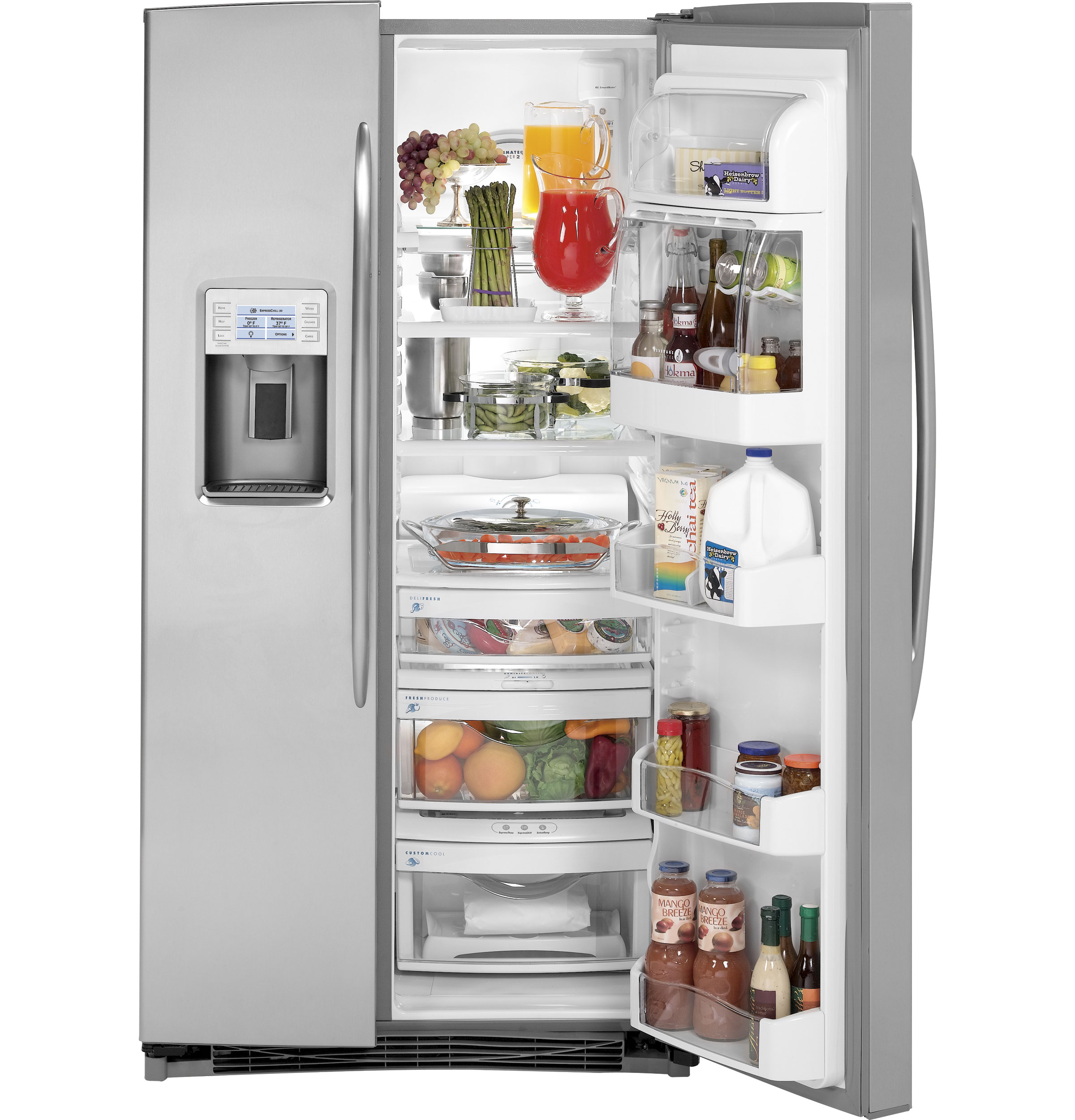 GE Profile™ ENERGY STAR® 25.6 Cu. Ft. Side-by-Side Refrigerator
