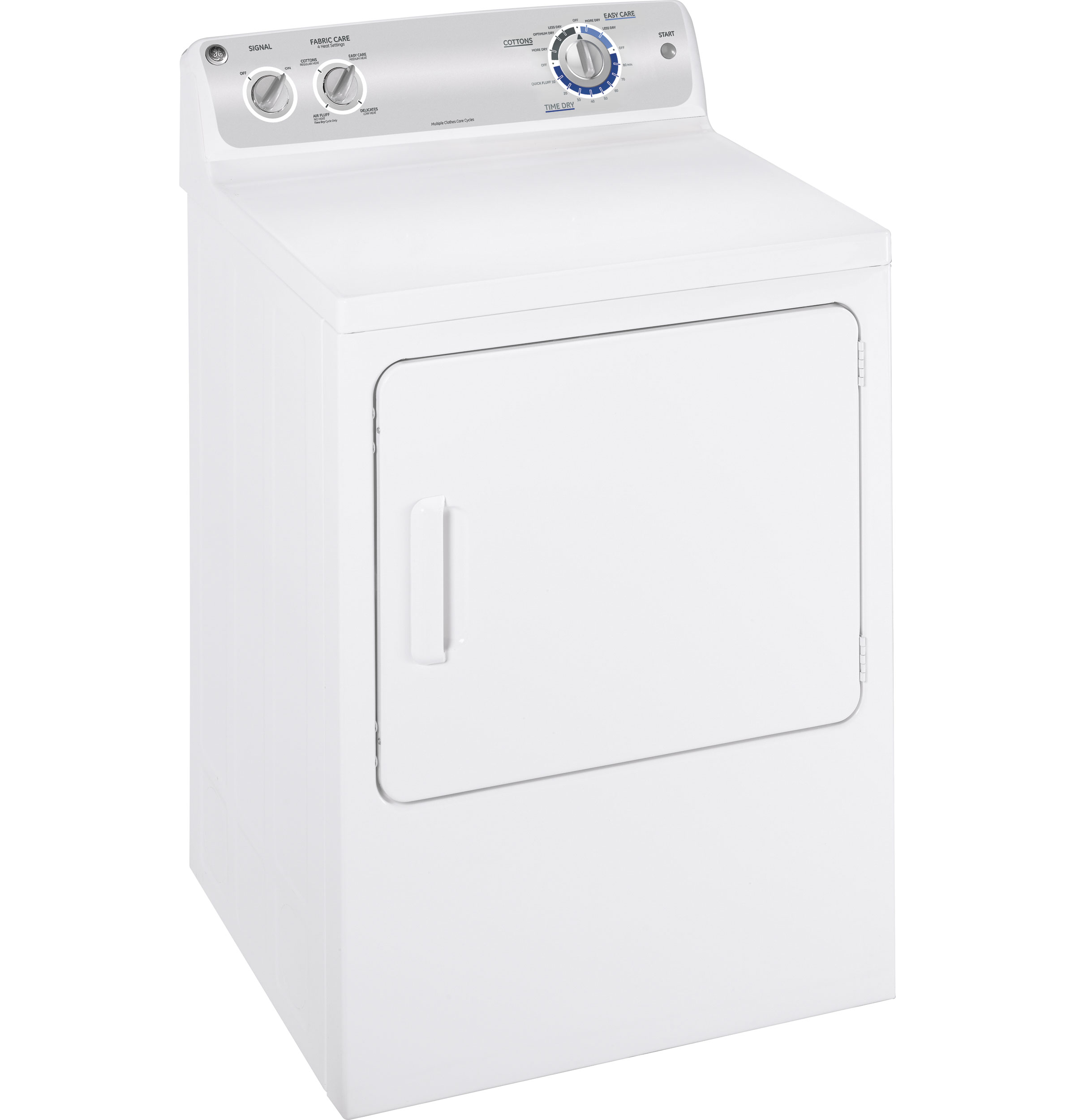 GE® 6.0 cu. ft. capacity DuraDrum™ gas dryer