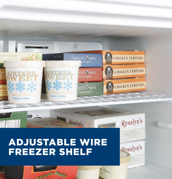 Adjustable Wire Freezer Shelf