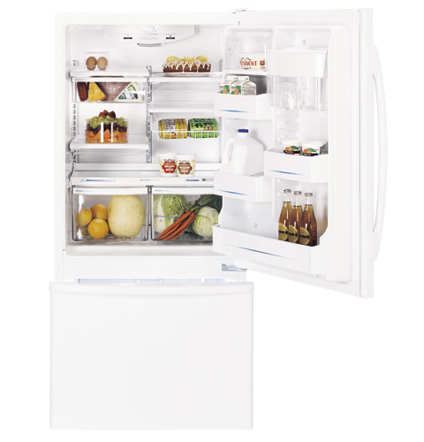 GE Profile™ 18.1 Cu. Ft. Bottom-Freezer Drawer Refrigerator with drawer