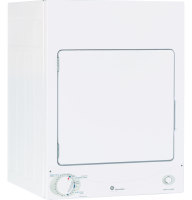 GE Spacemaker® 120V 3.6 cu. ft. Capacity Stationary Electric Dryer â Model #: DSKS333ECWW