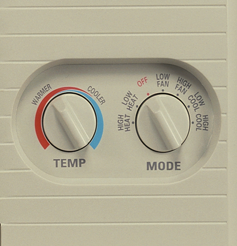 GE® 115 Volt Built-In Room Air Heat/Cool Unit