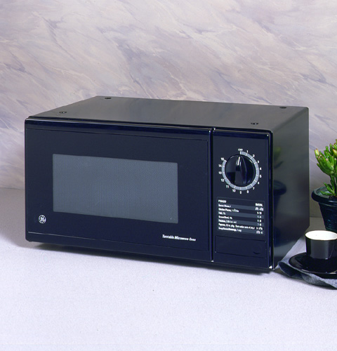GE® Subcompact .5 Cu.Ft. Capacity Microwave Oven with Turntable and 1 Power Level