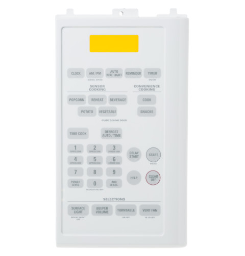 MICROWAVE CONTROL PANEL - WHITE