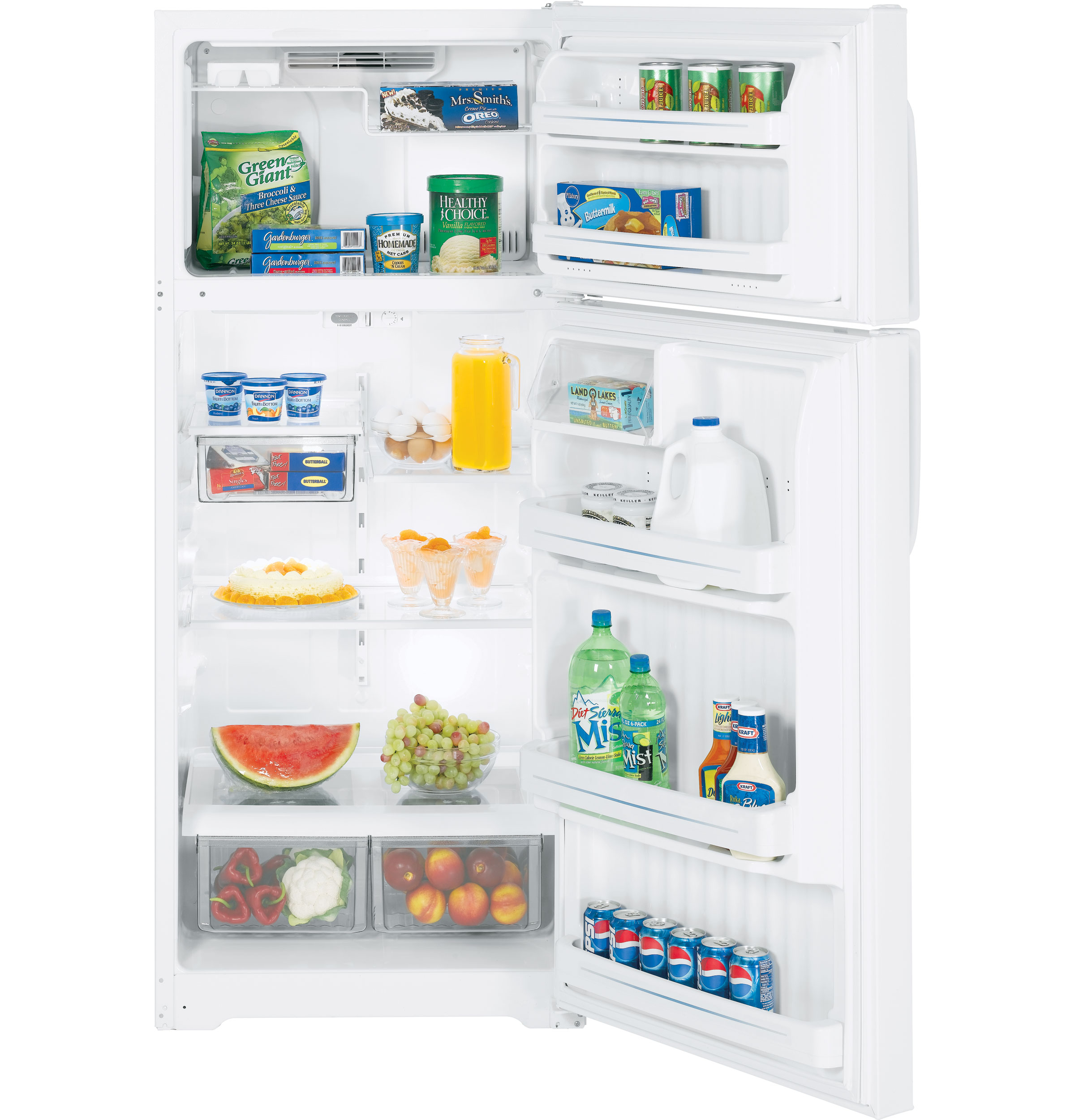 GE® 18.2 Cu. Ft. Top-Freezer Refrigerator