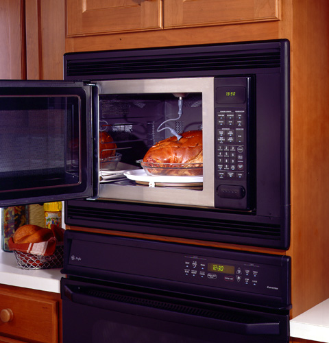 GE Profile™ 1.3 Cu.Ft. Capacity  Countertop Microwave / Convection Oven with Sensor Cooking Controls ; 850 Watts