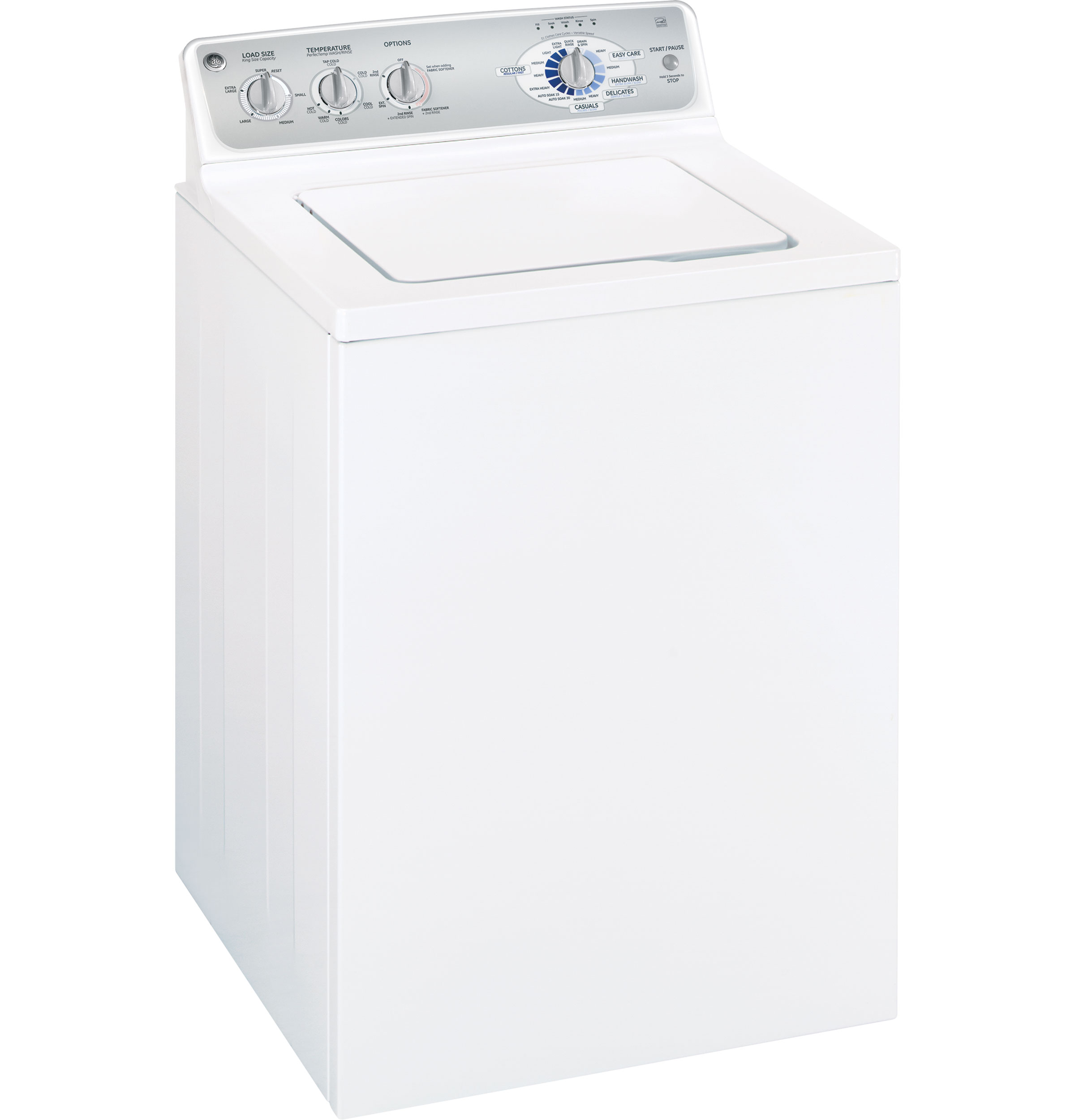 GE® 3.5 Cu. Ft. King-size Capacity Washer with Stainless Steel Basket