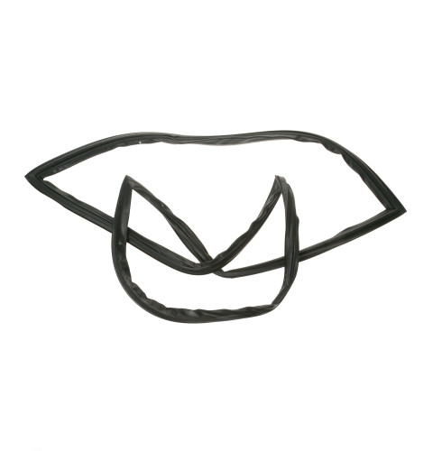 REFRIGERATOR FRESH FOOD DOOR GASKET - BLACK