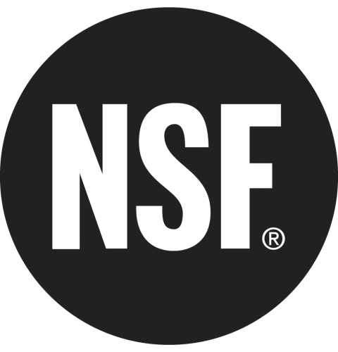 Certified to NSF/ANSI 42