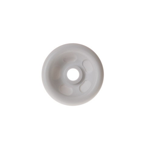 Dishwasher lower rack roller