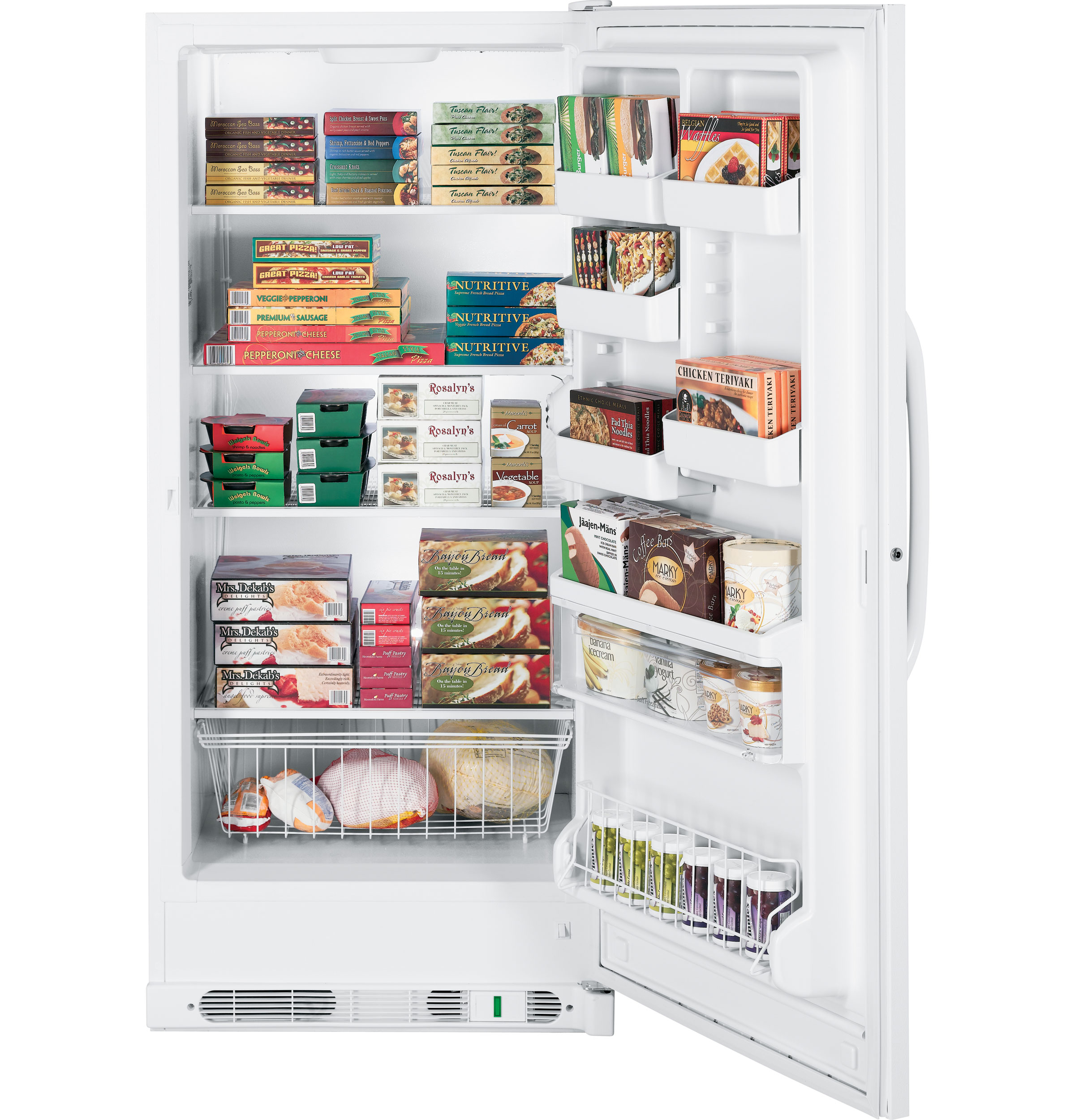 GE® 20.6 Cu. Ft. Manual Defrost Upright Freezer