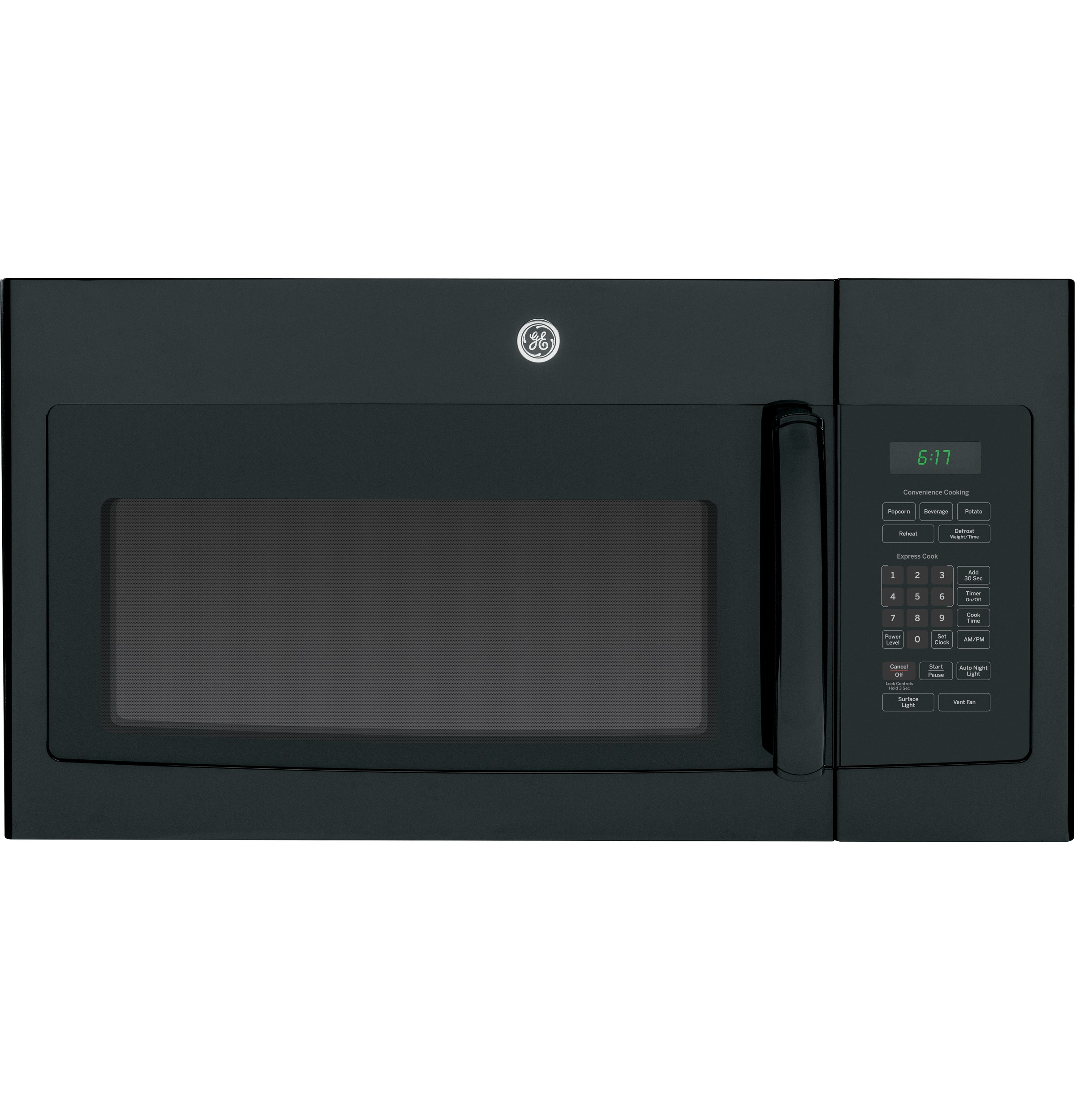 GE® 1.7 Cu. Ft. Over-the-Range Microwave Oven with Recirculating Venting