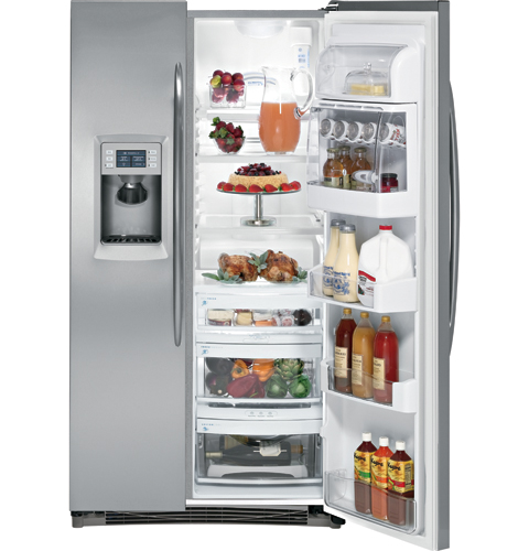 GE Profile™ Counter-depth 23.2 Cu. Ft. Side-by-Side Refrigerator