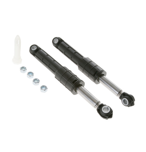 Front load clothes washer shock absorber kit.  Includes instructions