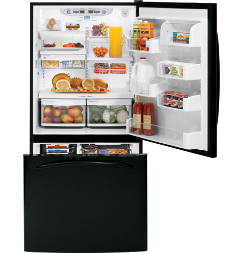 GE Profile™ ENERGY STAR® 22.2 Cu. Ft. Bottom-Freezer Refrigerator with Internal Water Dispenser