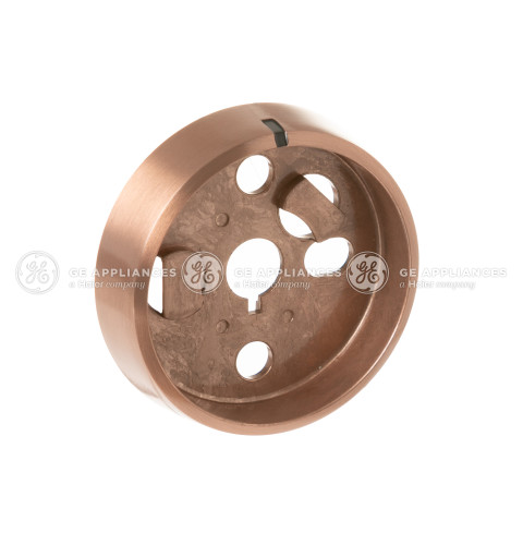 Brushed Copper Knob Bezel