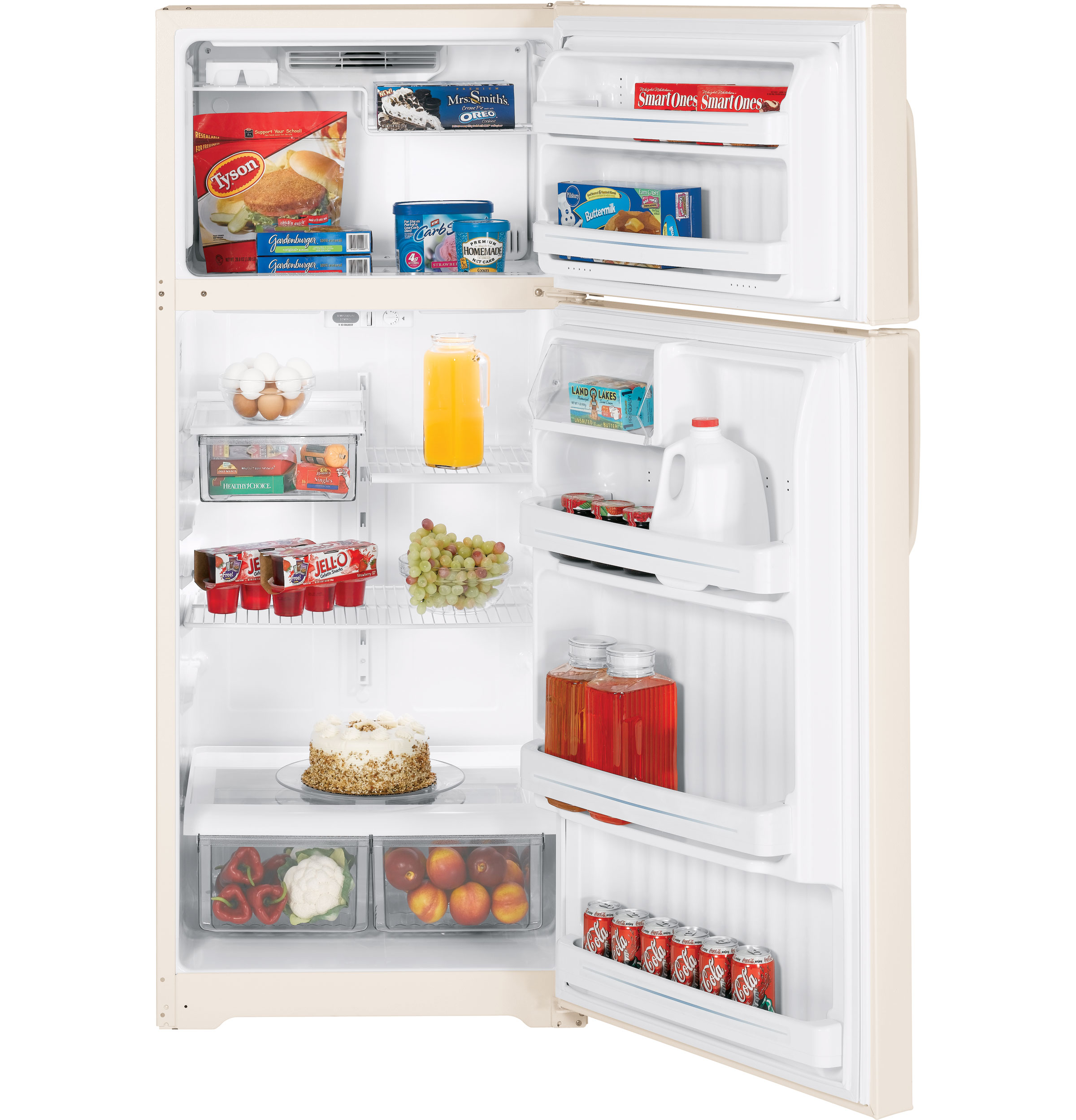 GE® 18.2 Cu. Ft. Top-Freezer Refrigerator