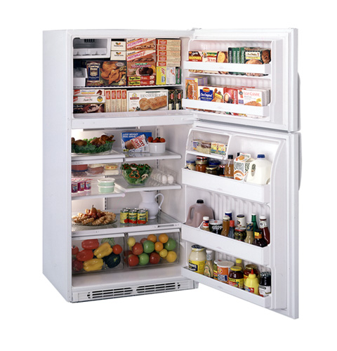 GE® 23.6 Cu. Ft. Capacity Top Freezer Refrigerator