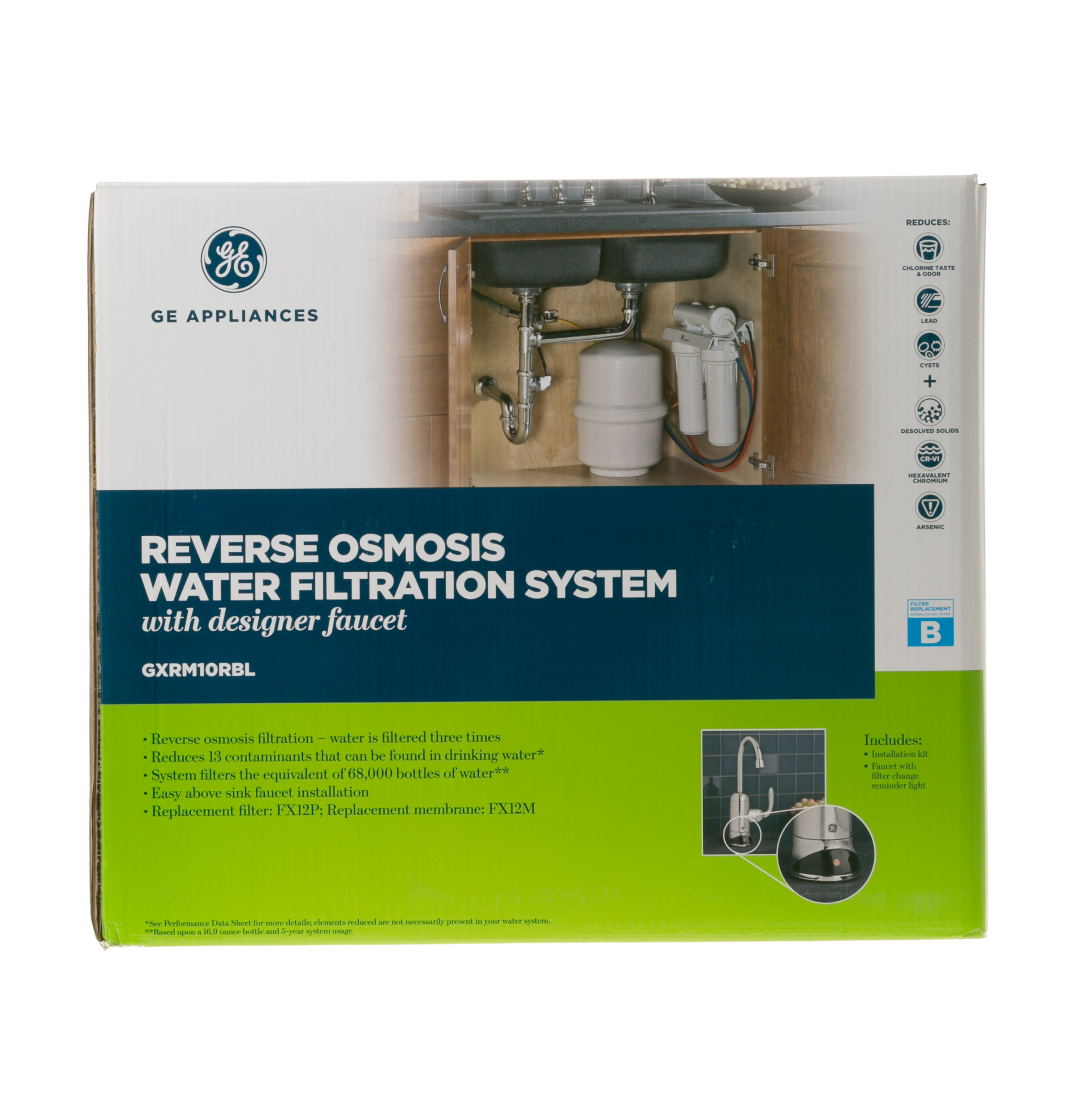 GE Appliances Reverse Osmosis Filtration System