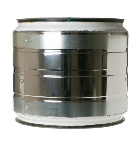 Dryer drum and baffle assembly