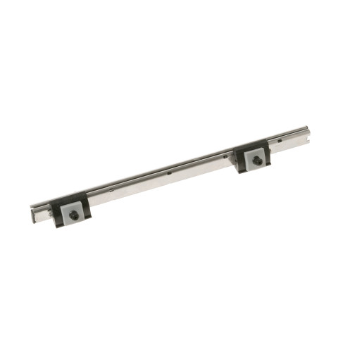 Dishwasher third rack rail assembly - left