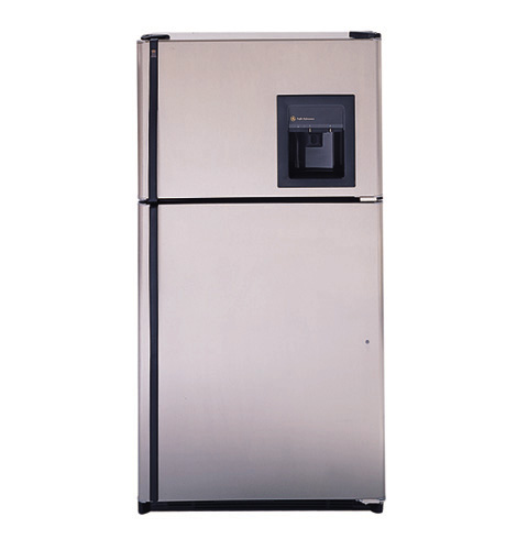 GE Profile Performance™ 21.7 Cu. Ft. CustomStyle™ No-Frost Top-Freezer Refrigerator with Dispenser