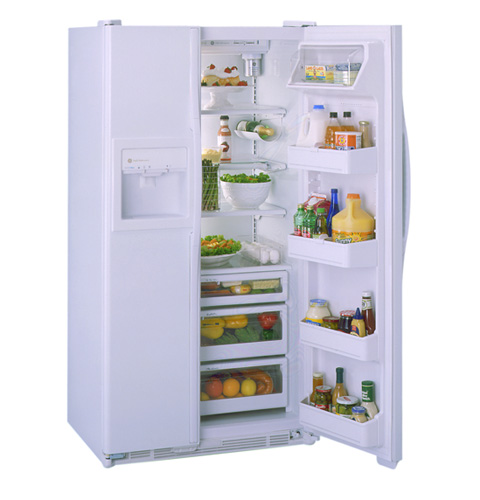 GE Profile Performance™ 23.5 Cu. Ft. CustomStyle™ Side-By-Side Refrigerator