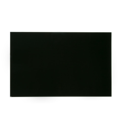 Oven outer door glass - black color