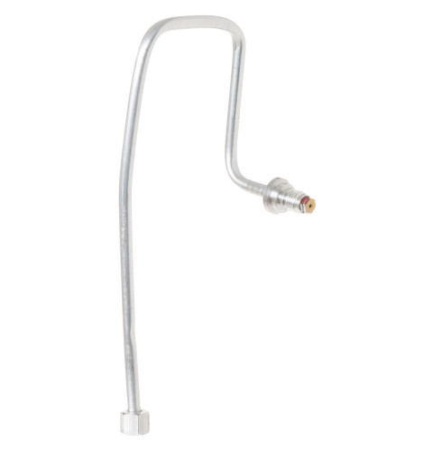 Gas range, front surface burner orifice holder