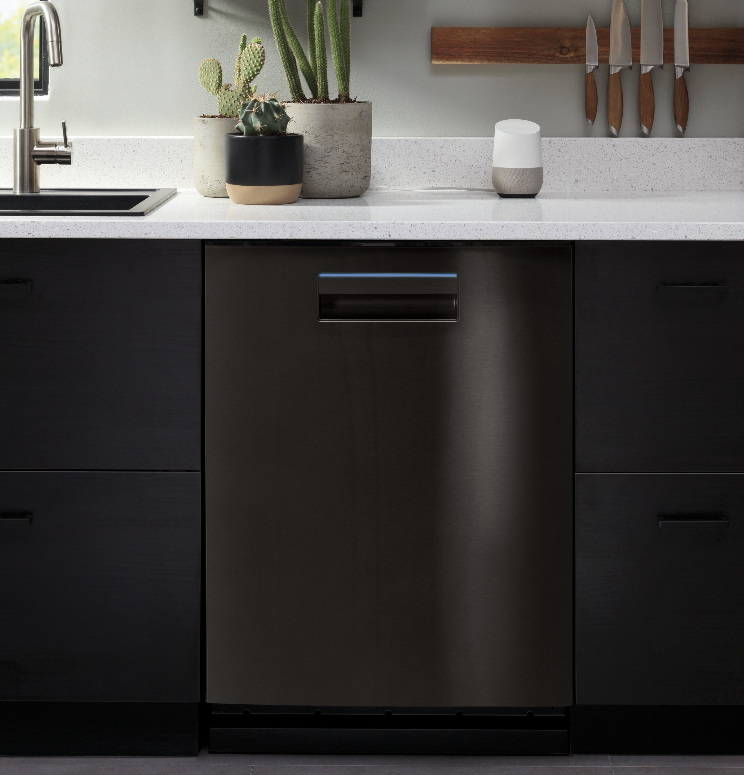 Haier Smart Top Control with Stainless Steel Interior Dishwasher with Sanitize Cycle