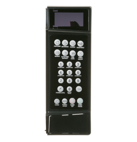 MICROWAVE CONTROL PANEL - BLACK