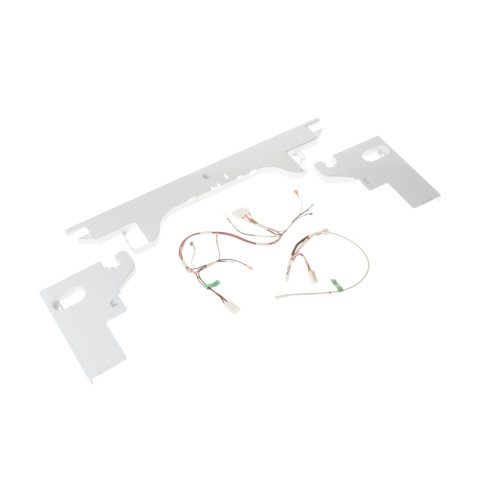 Refrigerator 3 PC hinge cover kit (white)