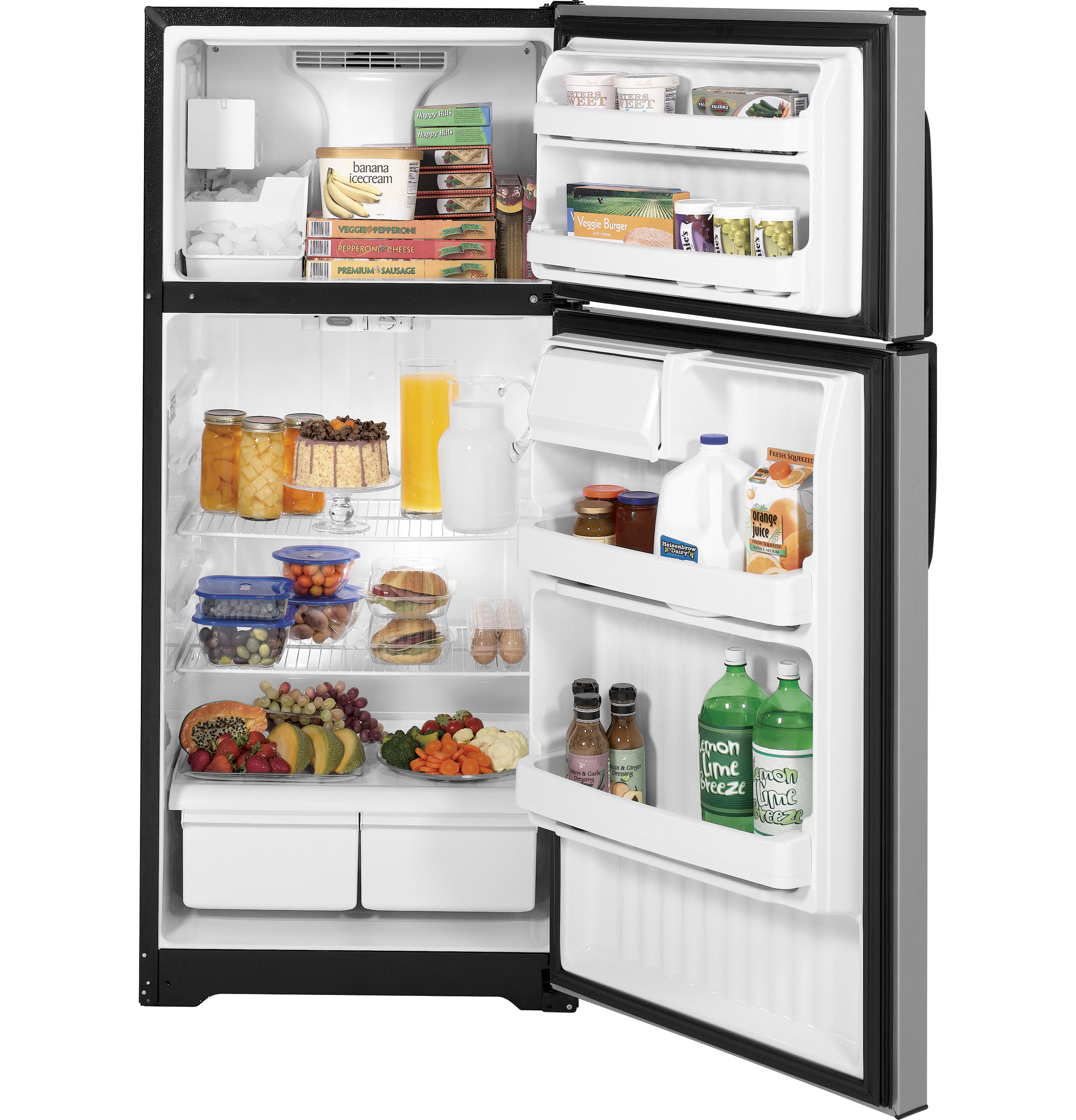 GE® ENERGY STAR® 16.5 Cu. Ft. Top-Freezer Refrigerator
