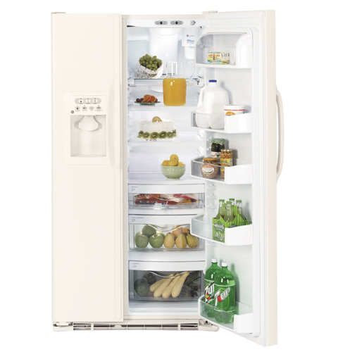 GE ENERGY STAR® 25.4 Cu. Ft. Side-by-Side Refrigerator