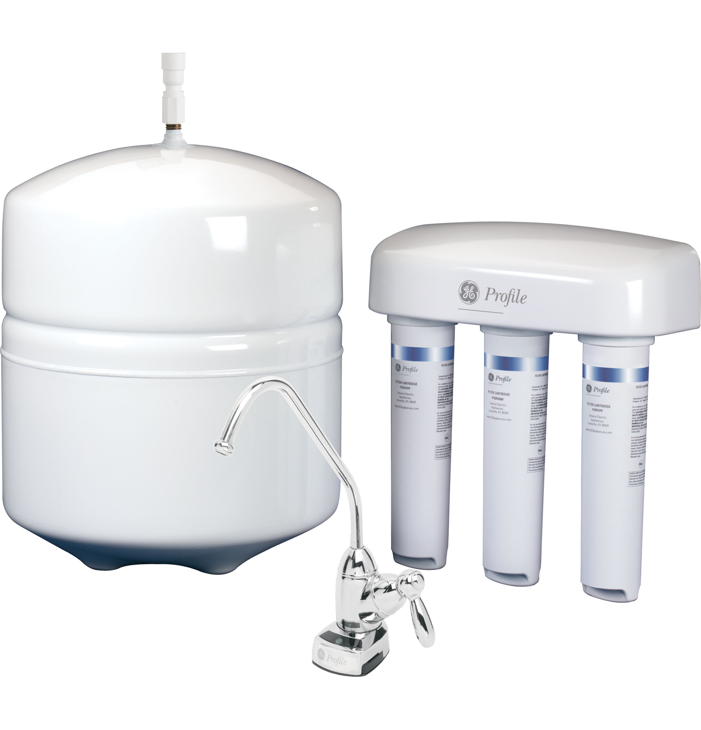 GE Profile™ Reverse Osmosis Twist and Lock Filtration System